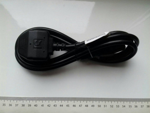 Angielski kabel zasilania 230V 1,8m, 5A, zasilacza PC ATX NOWY z bezpi