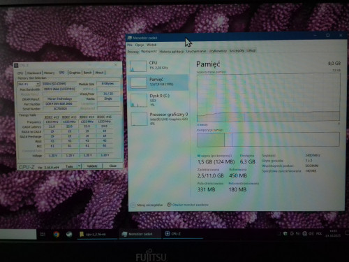 Sh. DDR4 8GB, PC4 2666, RAM laptopowy, SO-DIMM Intel, Micron, przetest