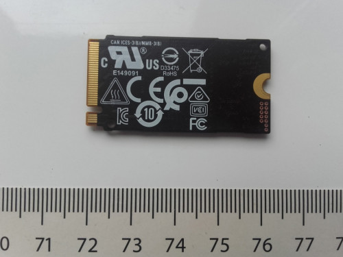 Dysk SSD NVME PCI-E 128GB M.2 2280 Samsung dla Lenovo PM991, sprawny,