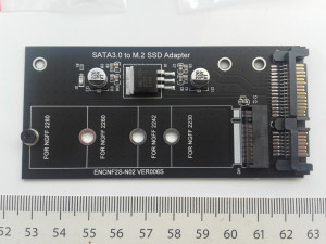 Adapter M.2 SSD, NGFF do SATA3.0, 22-Pin