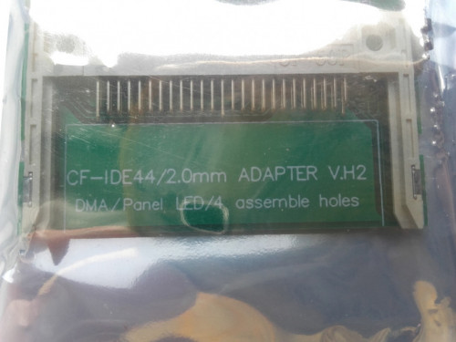 Adapter CF do laptopa 2.5 44Pin, PATA, IDE, ATA, Compact Flash 2.0mm
