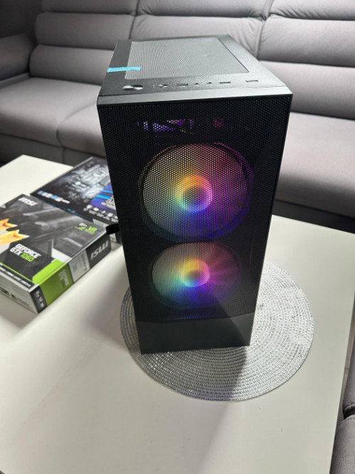 Komputer Gamingowy RGB i5 - 7400, gtx 1060 6GB, 16gb ram ddr4 ssd +hdd