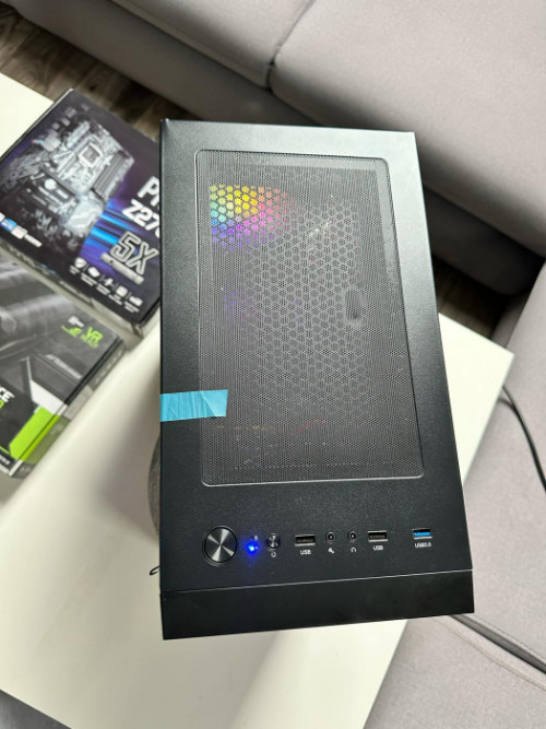 Komputer Gamingowy RGB i5 - 7400, gtx 1060 6GB, 16gb ram ddr4 ssd +hdd