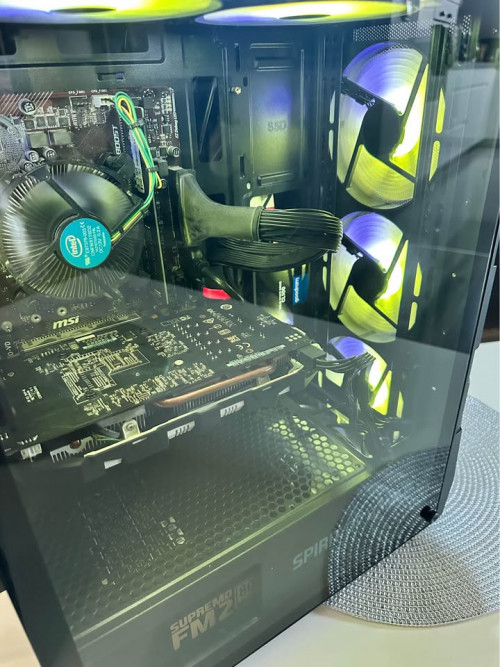 Komputer Gamingowy RGB i5-8400, gtx 1060 6GB, 16gb ram ddr4 ssd +hdd I