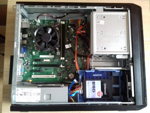 SFF, Dell Vostro 3800, i3-4150, SSD 256GB, DDR3 4GB, mała obudowa, HDM