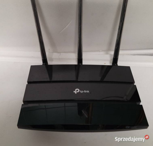 LaptopHP i TP LINK Dwupasmowy Gigabitowy Router BezprzewodowyAC1200