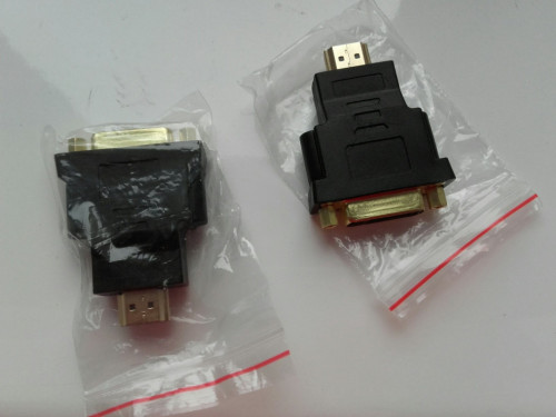 DVI 24+5 HDMI Adapter, HDMI - DVI Kable, Converter 1080P, HDMI wtyczka