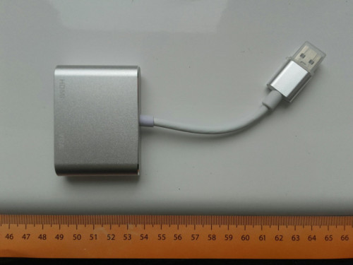 Adapter USB 3.0 na HDMI, VGA do monitora lub TV +sterownik
