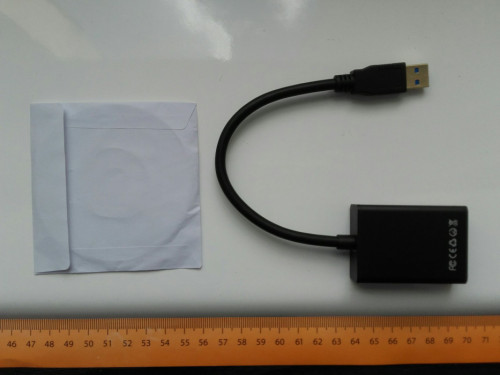 Adapter USB 3.0 na HDMI adapter do monitora lub TV + sterownik