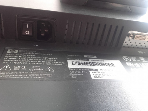 Monitor HP LP3065 30cali, 2560x1600, 3xDVI-D, 4xUSB 2.0, WQXGA, 2K+