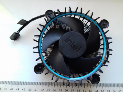 BOX Intel Laminar RM1 Cooler, 14th, 13th, 12th, PWM, 4pin, 65W, miedzi