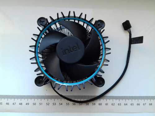 BOX Intel Laminar RM1 Cooler, PWM, 4pin, 65W, 14th, 13th, 12th, miedzi