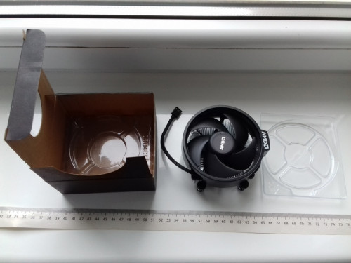 Chłodzenie AMD Wraith Stealth, AM4 AM5, Nowe w pudełku, Ryzen3,5,7, ma