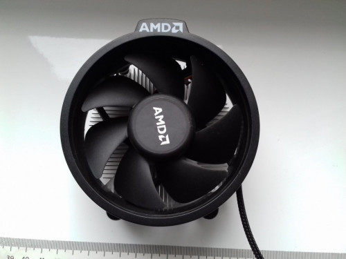 Chłodzenie AMD Wraith Stealth, AM4 AM5, sprawne, Ryzen3,5,7, max 65W,