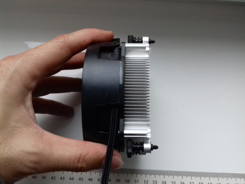Chłodzenie AMD Wraith Stealth, AM4 AM5, sprawne, Ryzen3,5,7, max 65W,