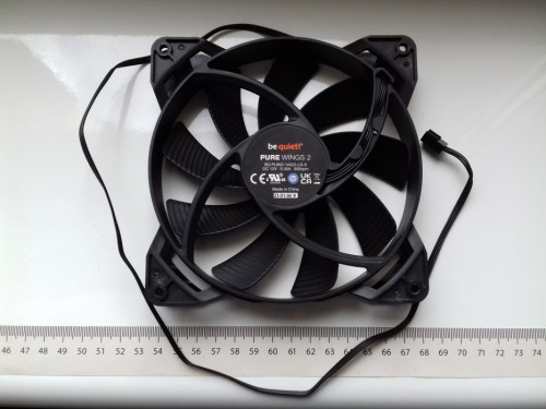 Wentylator 140mm, bequiet Pure Wings 2 BQ PUW2-14025-LS-9 DV 12V 0.20A