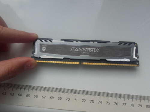 Micron BALLISTIX DDR4 8GB 2666Mhz, PC4-21300, CL16, 1,2V, XMP 2.0, BLS