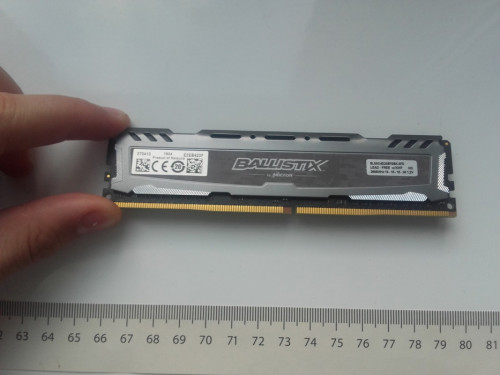 Micron BALLISTIX DDR4 8GB 2666Mhz, PC4-21300, CL16, 1,2V, XMP 2.0, BLS