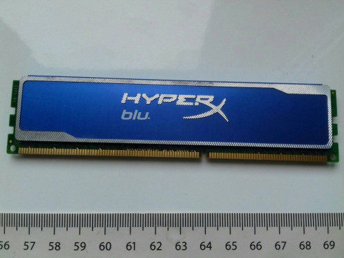 Kingston HyperX blu, DDR3, 4GB 1600MHz, 1,5V, CL11, nie działa, KHX160