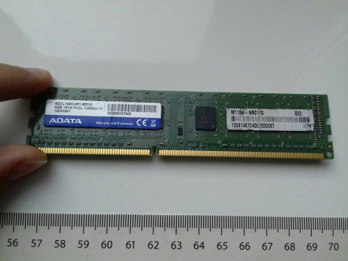 ADATA, DDR3, PC3L 4GB 1600MHz, 12800U, CL11, 2D2000127602, 1308146754D