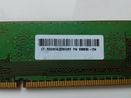 Samsung DDR3, 4GB, PC3L, 1600MHz, 12800U, CL11, 1,35V, PH M378B5173EB0