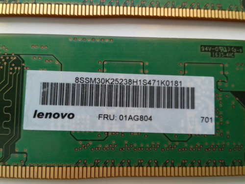 SK hynix dla lenovo DDR4 16GB=4x4GB, 2400MHz, (HMA851U6AFR6N-UH N0 AC