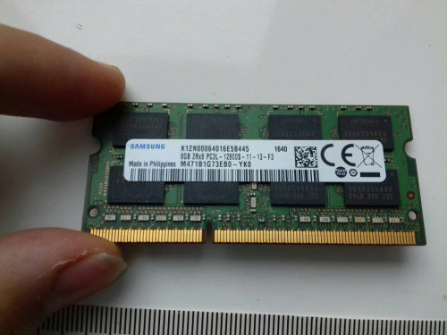 Samsung DDR3 8GB, PC3L-12800S, SODIMM, 1,35V, 1600MHz, laptopowy, CL11