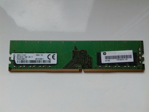 Kingston HP DDR4 8GB, 2400MHz, PC4-19200, używana sprawna przetestowan