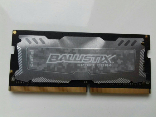 Crucial Ballistix Sport DDR4 4GB laptopowa, 2400, CL16, 1,2V, BLS4G4S2