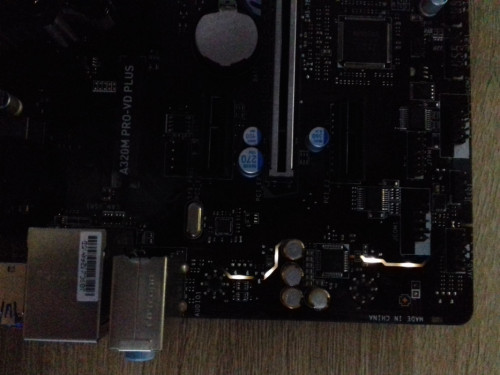 MSI A320M Pro-VD Plus + DDR4 16GB, Sprawne, AM4, DVI, VGA, SATA, USB3.