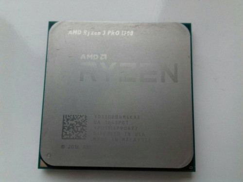 AMD Ryzen 3 PRO 1300 4x3.5GHz AM4, 8MB Sprawny, używany Summit Ridge,