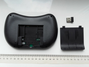 I8 klawiatura bezprzewodowa Mini klawiatura RF USB lub BT, płytka doty