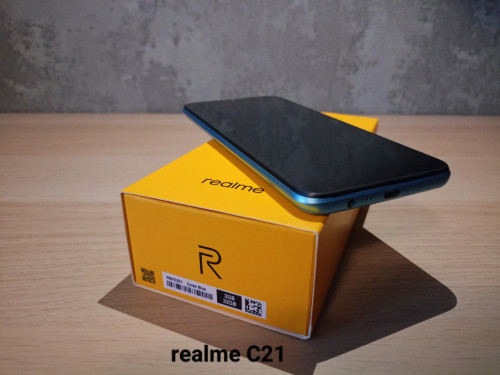 Realme C21 32GB Cross Blue Idealny stan Dual SIM Tanio Jak nowy nego