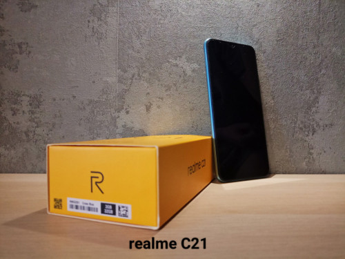 Realme C21 32GB Cross Blue Idealny stan Dual SIM Tanio Jak nowy nego