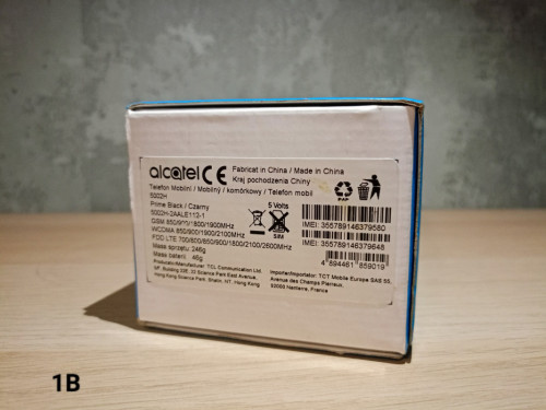 Alcatel 1B 32GB Prime Black Dual SIM Tanio Jak nowy OKAZJA nego