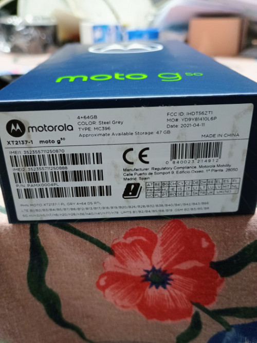 Motorola G50 4+64 MB