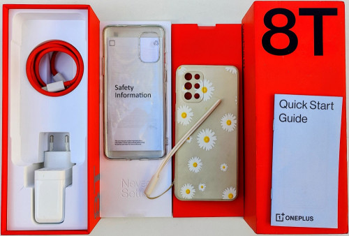 SMARTFON OnePlus 8T 5G 8 128 GB AMOLED NFC Zielony 6,55 SNAPDRAGON 865
