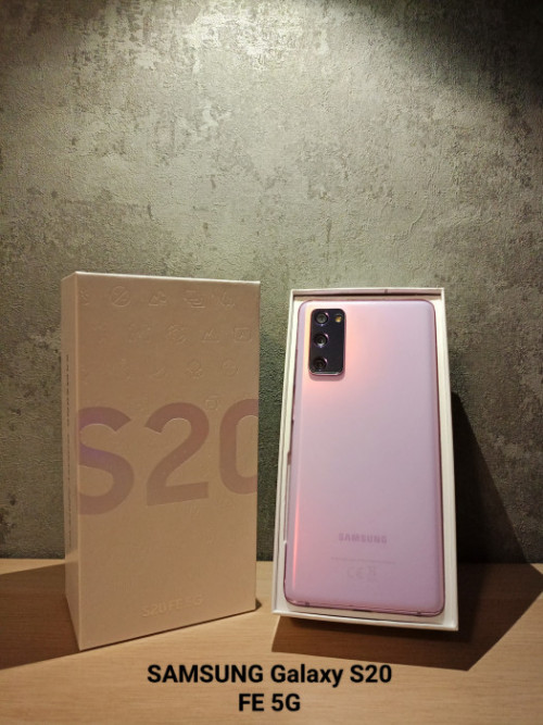 Telefon SAMSUNG Galaxy S20 FE 5G 128GB Cloud Lavender STAN IDEALNY