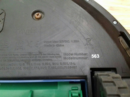 iRobot Roomba 563, używany, akumulator do wymiany 14,4V, wyczyszczony,