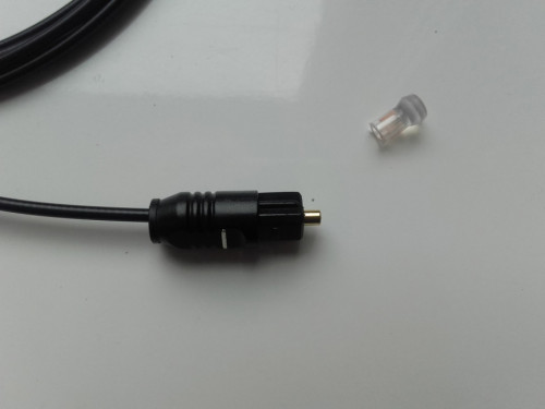 Toslink SPDIF optyczny przewód audio cyfrowy 1,5m Fiber optic cable