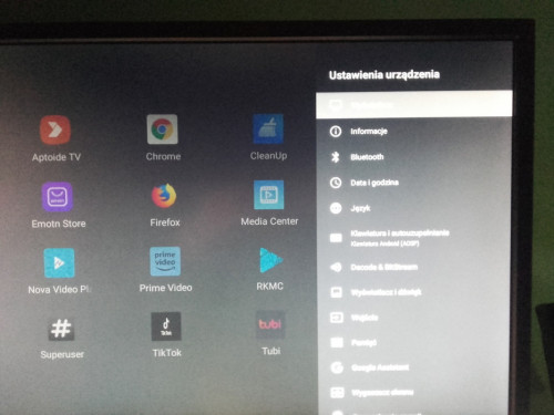 TV BOX, Android 13, przystawka smart do TV, DQ08, Quad cortex A53, WiF