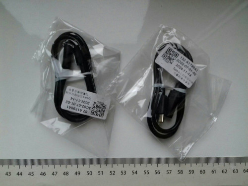 Przedłużacz kabla USB-C, 50cm, 0,5m, NOWY, czarny, PL014295109