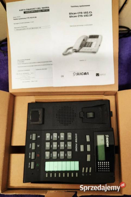 Polecam Telefon Systemowy CTS-102.IP-BK SILCAN