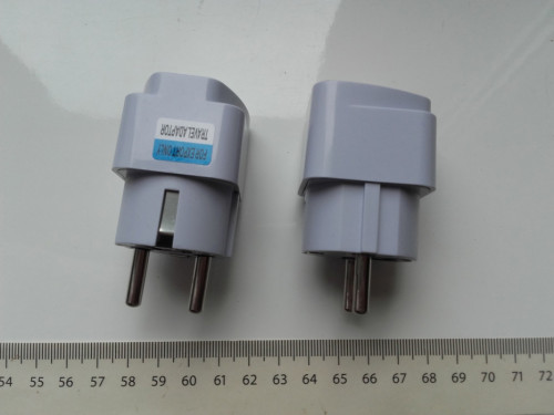 Wtyczka adapter EU, PL, uniwersalna AC 230V, EU, UK, AU, US, CN,