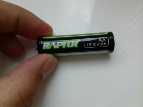 Akumulatorki Ni-MH 1,2V, AA 1800mAh 4sztuki w opakowaniu RAPTOR R-S659