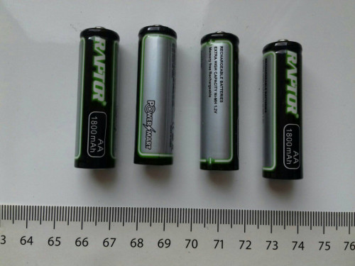 Akumulator Ni-MH 1,2V, AA 1800mAh 1 sztuka RAPTOR R-S659, PowerMart 84