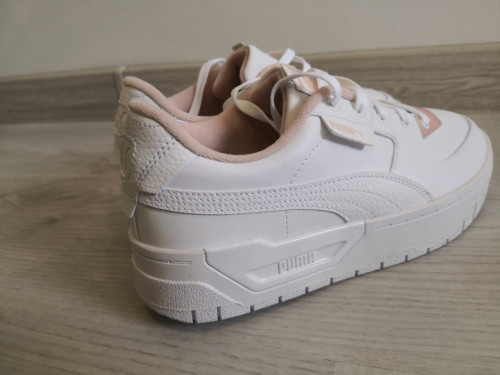 Nowe buty PUMA Cali Dream 39 25cm białe różowe white rose pudrowy róż