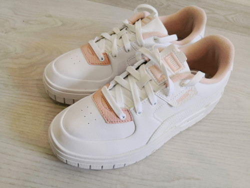 Nowe buty PUMA Cali Dream 39 25cm białe różowe white rose pudrowy róż