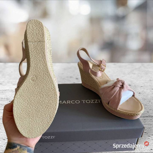 Oryginalne damskie espadryle Marco Tozzi. EU 40