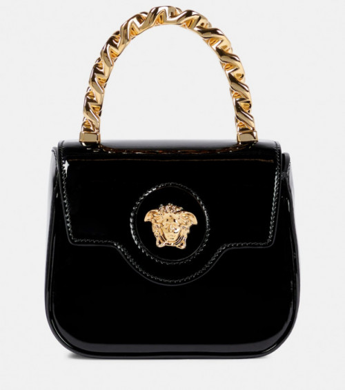 Mini torba skórzana La Medusa